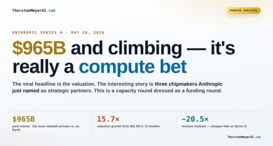 Series H Funding Highlights Anthropic’s Compute-First Approach