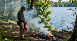 Waldbrand Gardasee