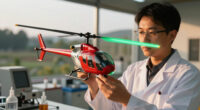 The Helicopter With Radioactive Blades