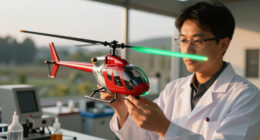 The Helicopter With Radioactive Blades